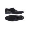 Bugatti Herren Halbschuh, Gr. 43, marineblau, Leder