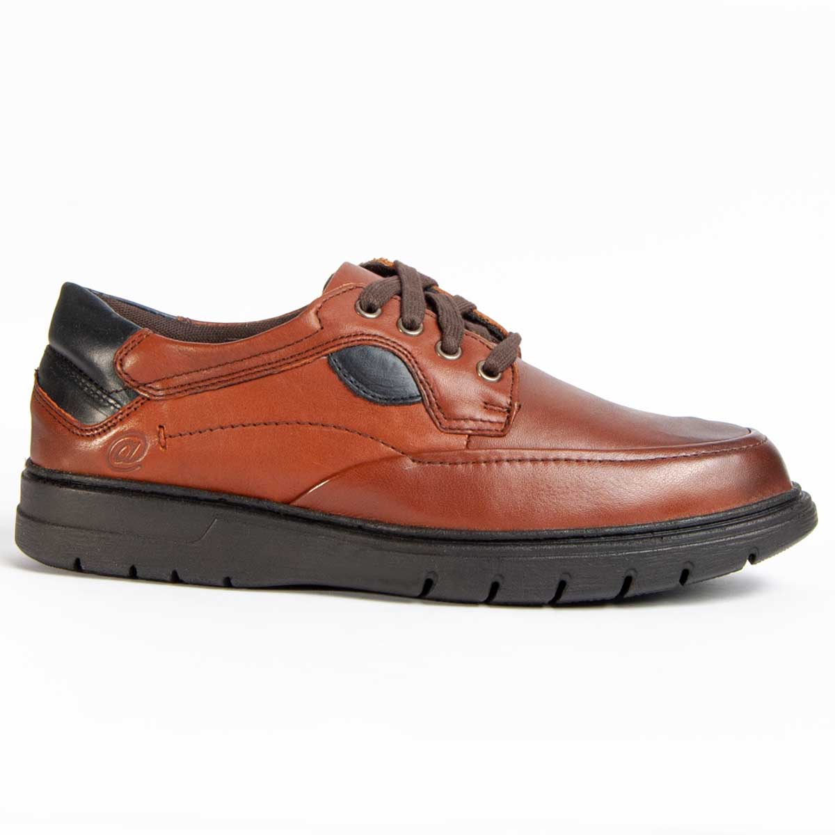 Purapiel Oxford-Schuh Confore Braun 40