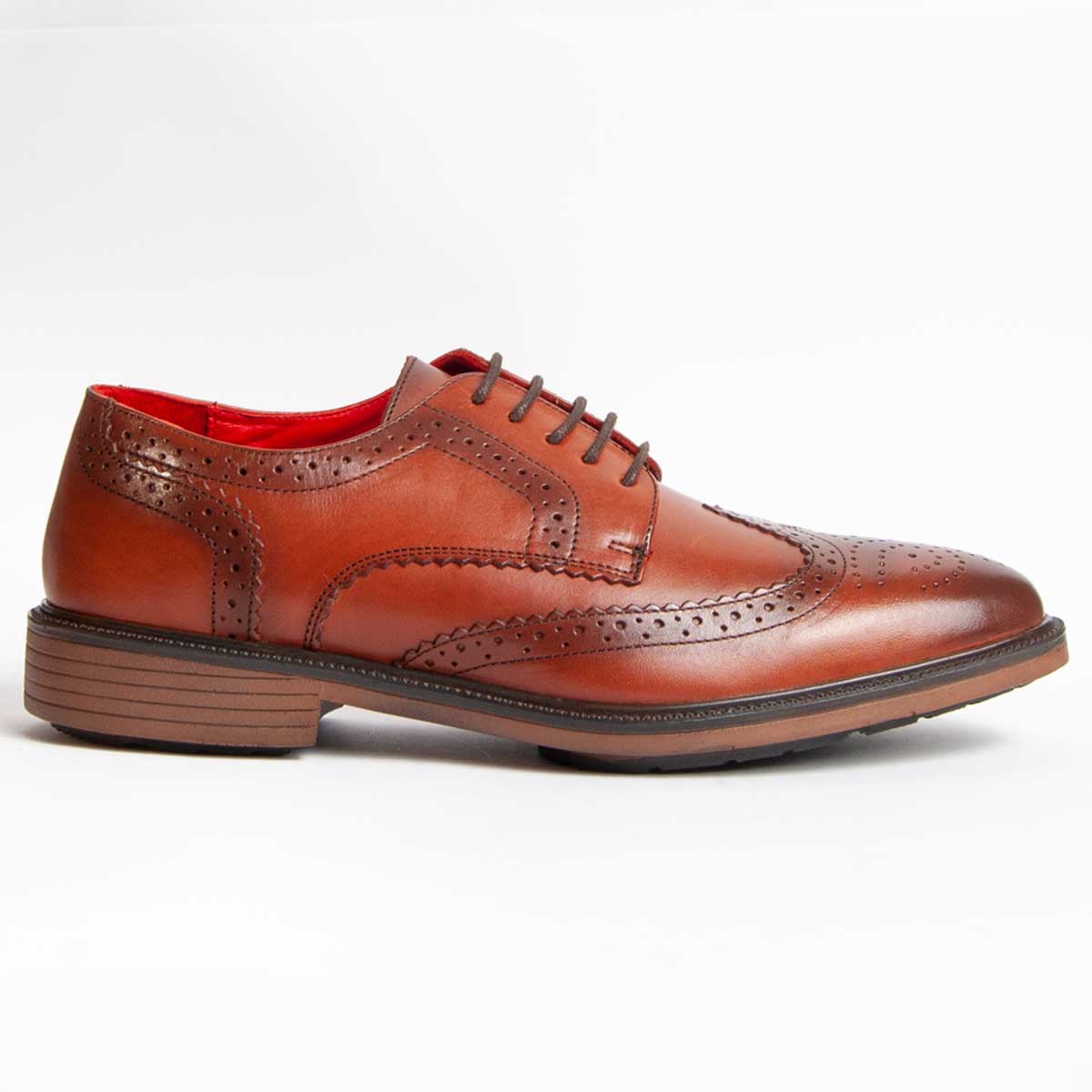 Purapiel Oxford-Schuh Cabale Braun 40