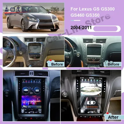 Tesa- Screen Android 11 Car Radio Receiver For Lexus GS GS300 GS460 GS350 2004 2005 2006 2007 2008