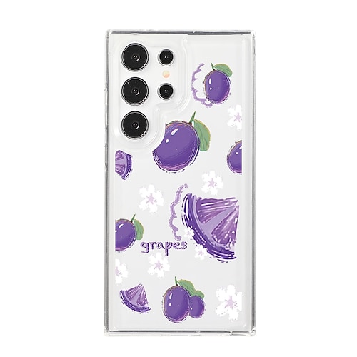 Handy Hülle Handyhüllen Für Samsung Galaxy S25 S24 S23 S22 Plus Ultra S23 FE A55 5G A35 5G A25 A15 A14 Rückseite Ultradünn Nicht vergilbend Stoßfest Blumendruck TPU Image