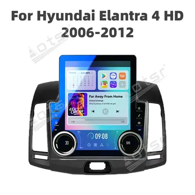 9.7" Car Radio For Hyundai Elantra 4 HD 2006 - 2012 Car Multimedia Player Stereo Auto GPS Navigation