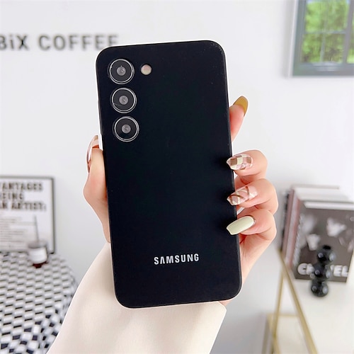 Handy Hülle Handyhüllen Für Samsung Galaxy S25 S23 Ultra Plus Silikonhülle Vollschutz Staubdicht Eckenschutz Einfarbig TPU Image