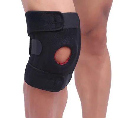 Adjustable, Comfortable, and Reliable Elastic Knee Brace for Running, Basketball, Soccer, and