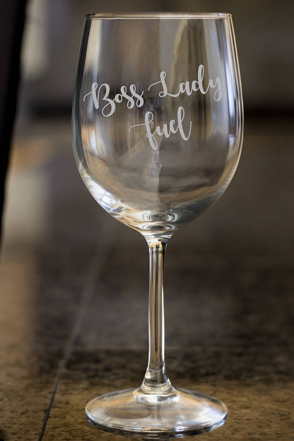Boss Lady Fuel bicchiere da vino,Personalizza bicchiere da vino,Bicchiere da vino inciso, Bicchiere da vino inciso,regalo di nozze,Addio al celibato,F