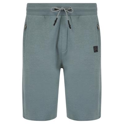 Jogger Shorts Invective Brushback Fleece Jogger Shorts with Zip Pockets in Cool Grey / S - Tokyo Laundry