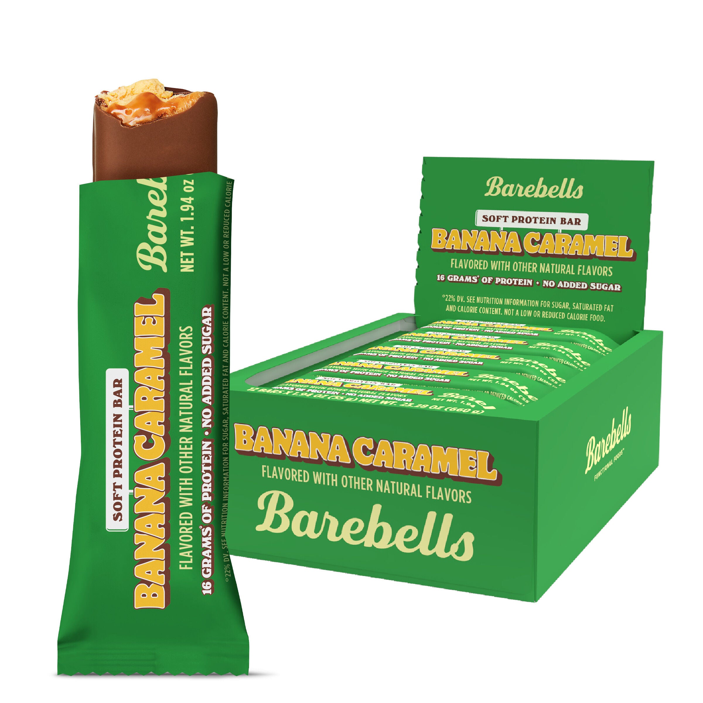 Soft Protein Bar - Banana Caramel (12 Bars)
