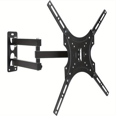 TEMU Tv Wandhalterung Universale Tv-halterung Schwenkbare Neigbare Tv Halterung Fernseher Halterung Für 32-55 Zoll Flach Curved Fernseher Oder Monitor Tv Bracket