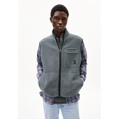 AABLEO FLEECE VEST - Männer Regular Fit Jacke - grau (Größe: M)