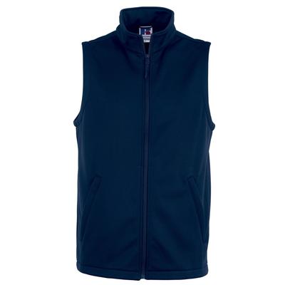 Russell Athletic Mens Smart Softshell Gilet (french Navy) - Size X-large | Russell Athletic Sale | Discount Designer Brands