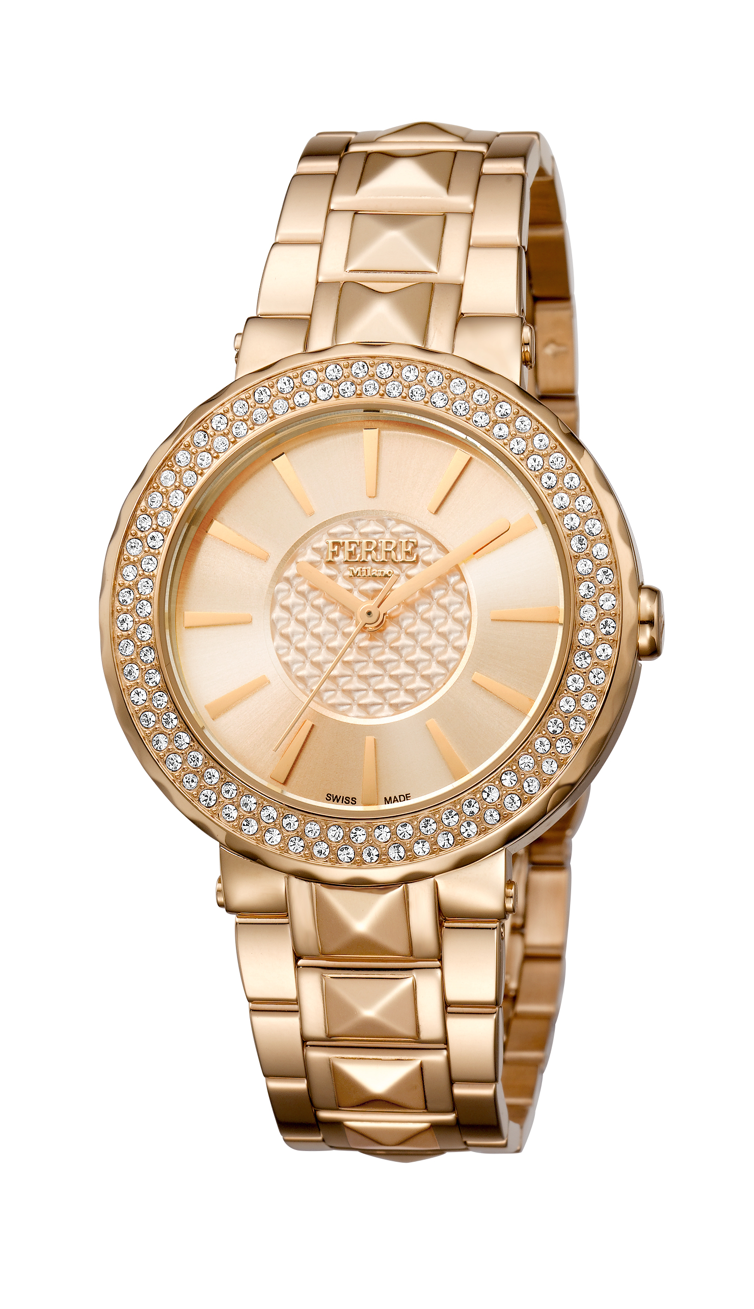 Ferre Milano Womens FM1L058M0081 Rose Gold Watch/strap/dial - One Size | Ferre Milano Sale | Discount Designer Brands