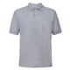 Russell Athletic Mens Polycotton Pique Polo Shirt (light Oxford) - Grey - Size X-large | Russell Athletic Sale | Discount Designer Brands