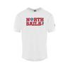 North Sails Mens USA White T-Shirt Cotton - Size 2XL | North Sails Sale | Discount Designer Brands