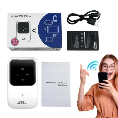 4G Router Portable Wireless Portable WiFi Hotspot For Travel Unlimited Satellite Internet High Speed