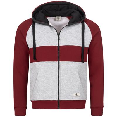 Rock Creek Kapuzenpullover Weinrot