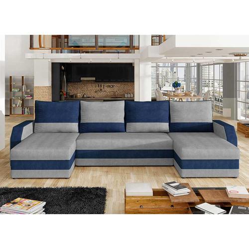 Wohnzimmer Sofa Couch mit Schlaffunktion und Bettkasten