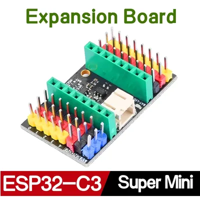 ESP32-C3 Super Mini-Erweiterungskarte: Fortschrittliche GPIO- und Stromversorgungslösung für Image