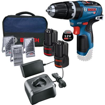 Akku-Schlagbohrmaschine gsb 12V-35 / 2x 2,0 Ah Akku + Ladegerät inkl. Zubehör-Set im Softbag - Bosch Image