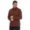 Belstaff Mens Garment Dye Cotton Scale Shirt in Brown - Size X-Large | Belstaff Sale | Discount Designer Brands