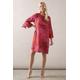 Wallis Womens Petite Abstract Print Frill Sleeve Shift Dress - Pink Viscose - Size 16 UK | Wallis Sale | Discount Designer Brands