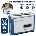 Registratore a nastro per trasmissione a cassette Bluetooth Lettore di cassette Trasmettitore Bluetooth Adattatore per lettore musicale stereo a convertitore MP3
