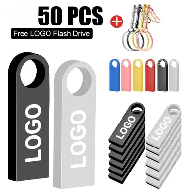 50 teile/los bunte USB-Flash-Laufwerk 1GB 2GB kostenlos benutzer definierte Logo Pen-Laufwerk 64GB Image