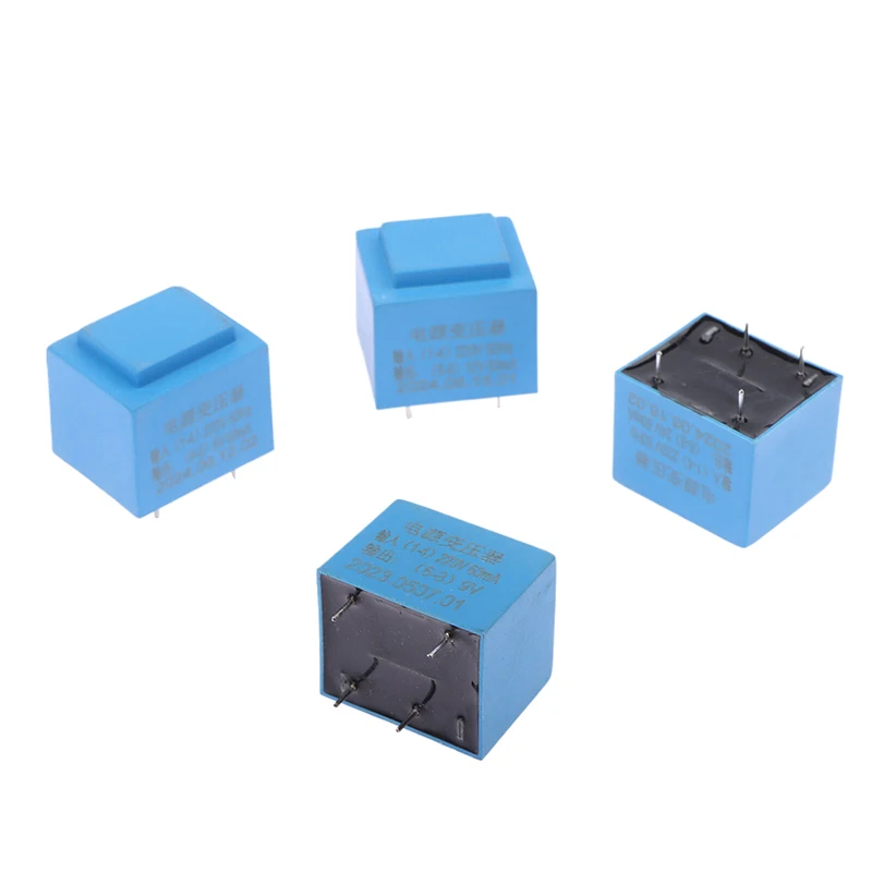 0,5 W 220 V bis 12 V Power Mini versiegelter Stecker-In-Leiterplatte 4-poliger wasserdichter gekapselter Transformator Image