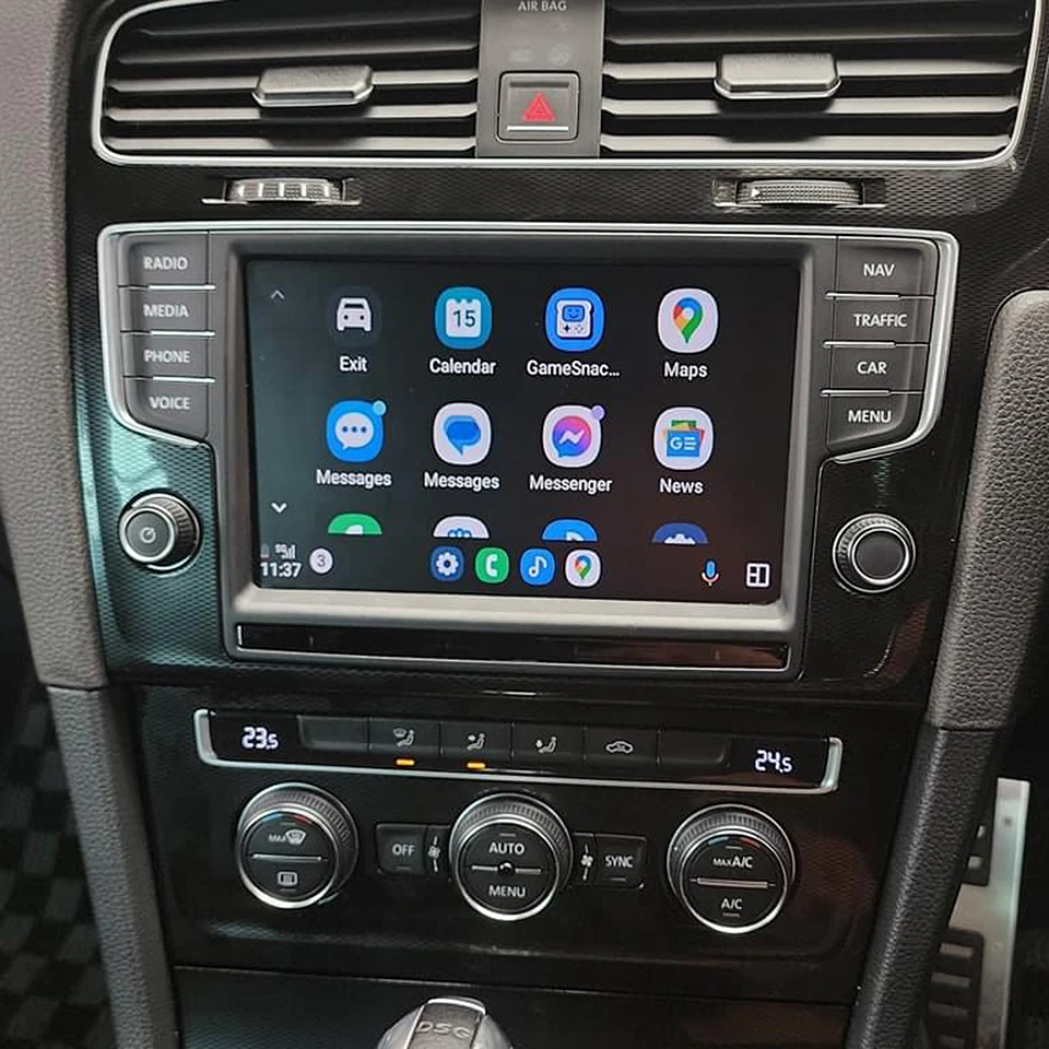 Smart iPhone CarPlay Upgrade Android Auto Screen Mirroring Device für Volkswagen Polo 5 Golf 7 Passat B8 Tiguan Touran 14-18 MIB Image
