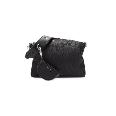 Cypress Logo Crossbody Bag - Black - Calvin Klein Shoulder Bags