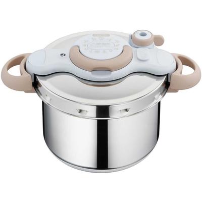 Edelstahl-schnellkochtopf 7,5l SEB p4624871