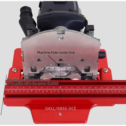 DF500/700 Système de base décalée - Métrique/Pouce Scie sauteuse à tenon pour le travail du bois