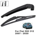 Spazzola tergicristallo posteriore per auto 30 cm 12 pollici per Fiat 500 312 2007 - 2020 Parabrezza Parabrezza Portellone Finestra Spazzola antipioggia Accessori auto