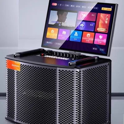 Outdoor Ktv Audio Song Bestellung Touchscreen Karaoke Familie Karaoke All-in-One tragbaren Image