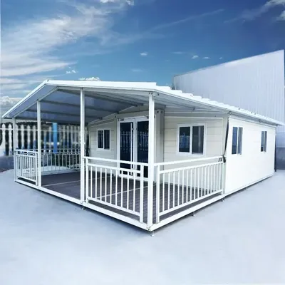 Prefabricated House Collapsible Storage Sheds Foldable Container House for Shop