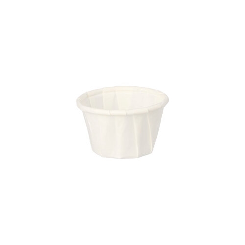 Papstar 250 Dressingbecher, Papier "pure" 10 ml Ø 3,5 cm · 2,2 cm weiss Image