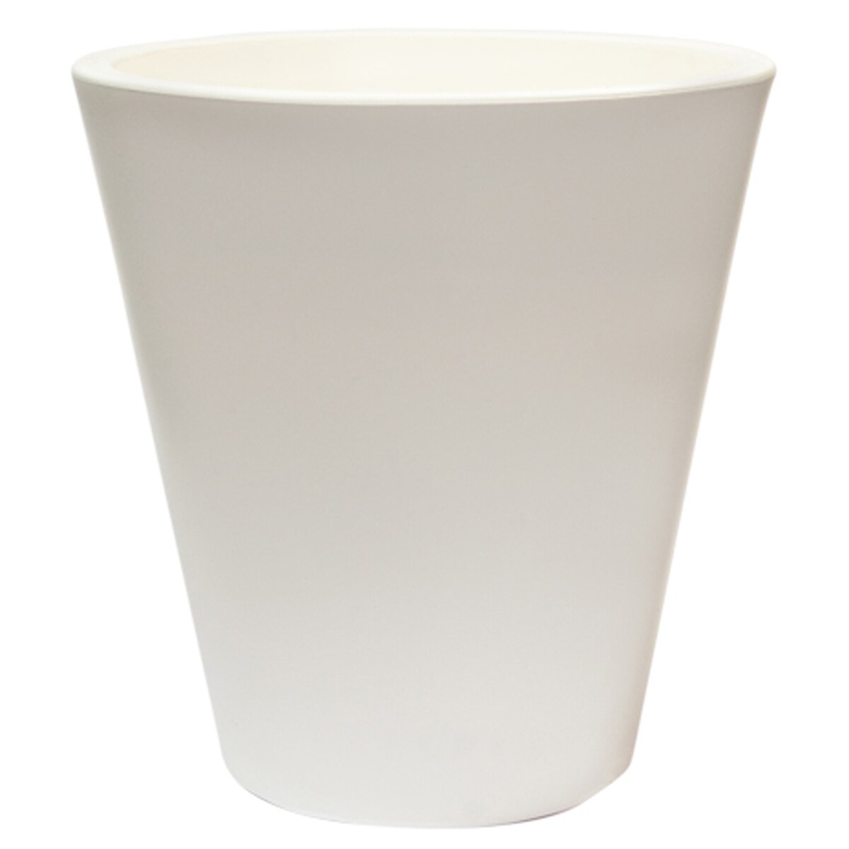 WellHome - Pflanzgefäß aus Polyethylen Weiß 40x40 cm Image