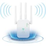 Fastest WiFi Extender WiFi Signal Amplifier 2.4g 4 Antennas 2 LAN Ports Mesh Wi-Fi 80% Faster | Broader Than Ever Support More Network Devices at Home