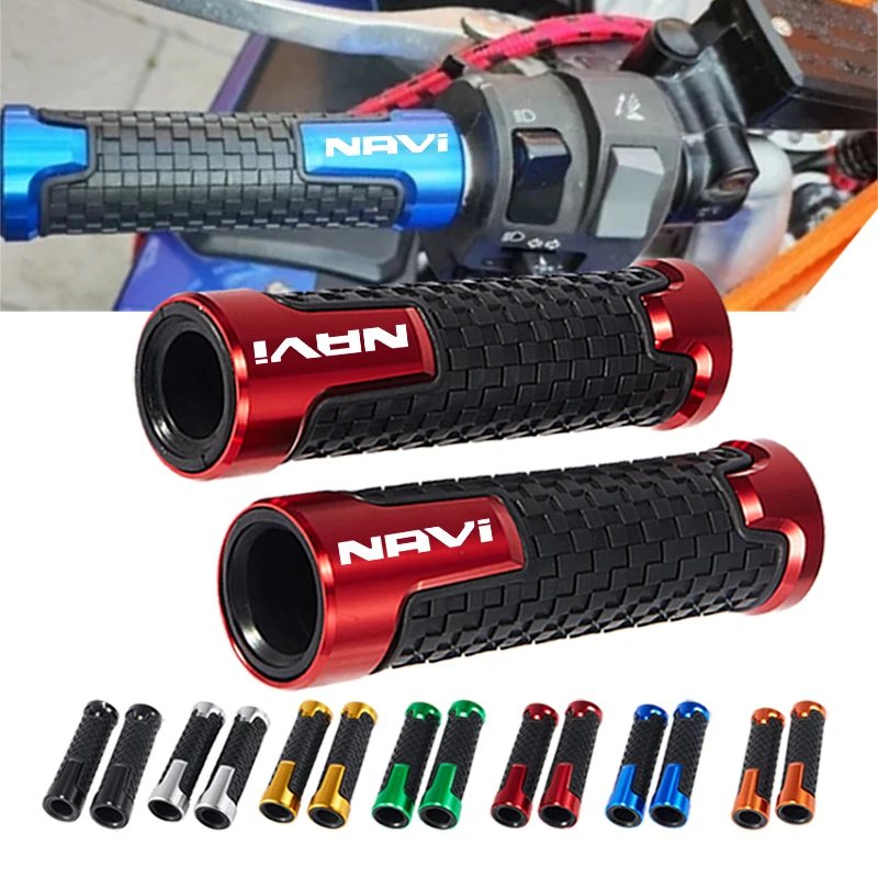 Für HONDA DREAMWING Navi 110 Navi 110 Universal Ganzjährig 7/8'' 22mm Bar Ends Motorrad Griffe Motorrad Lenkerenden Image