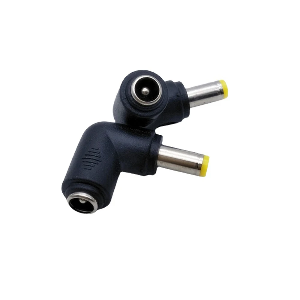 JACK 5,5 x 2,1 mm Buchse auf DC 5,5 x 2,5 mm Stecker-Adapter, 5,5 x 2,1 mm auf 5,5 x 2,5 mm Konverter 5521 auf 5525-Anschluss, 2er-Pack Image