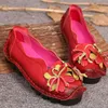 Marke Luxus Echtes Leder Loafer Schuhe frauen Retro Wohnungen Vintage Mokassins Damen Ballerinas Slip Auf Flache Schuhe