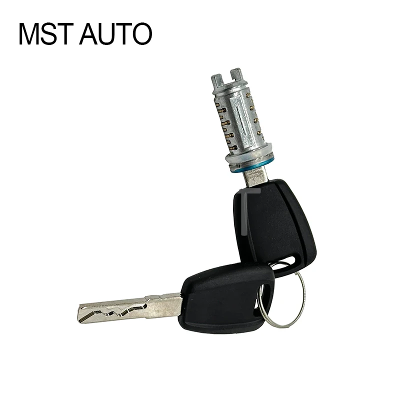 Cylindre de serrure de baril de porte avec clés, pour Fiat 500 07-20 Fiat Doblo 01-10 Punto Mk2 99-03 Panda 03-12 Alfa Romeo 71771348