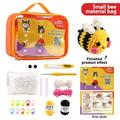 kit all'uncinetto per principianti borsa tote a forma di margherita kit fai da te per lavorare a maglia borsa tote a forma di margherita con tutorial video passo dopo passo kit all'uncinetto per