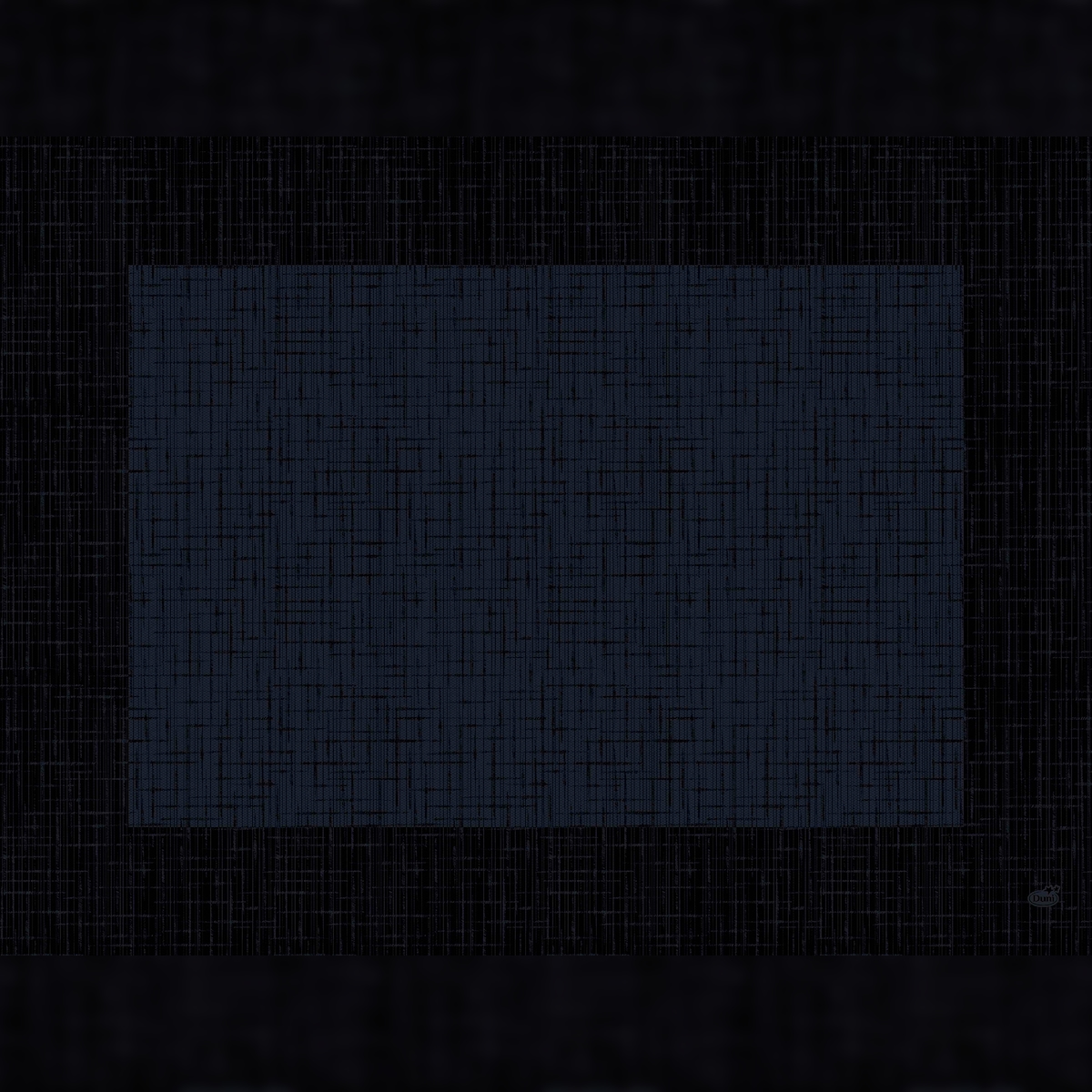 Duni Bio Dunicel®-Tischset 30 x 40 cm Linnea Black, 500 Stk/Krt (5 x 100 Stk) Image