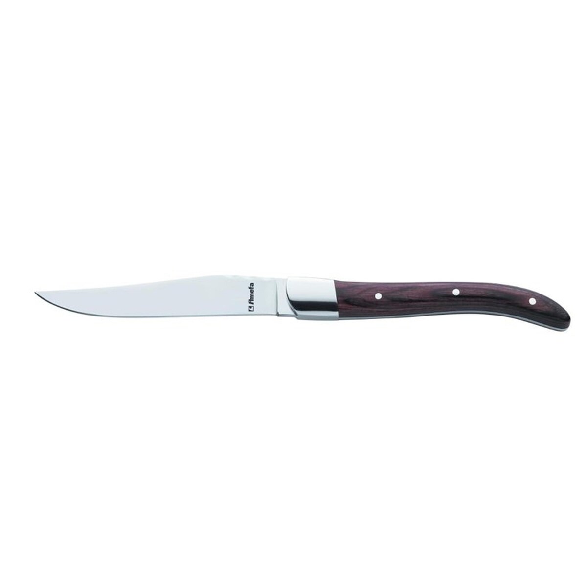 Gastronoble Amefa Royal Steakmesser Palisander | 25,5 cm | 12 Messer | Edelstahl Image