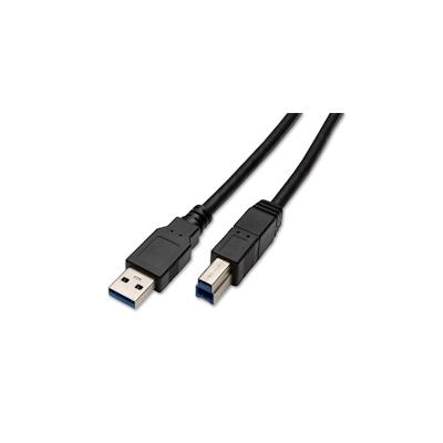 Captiva Kabel USB Kabel A-Stecker B-Stecker schwarz 3m USB-A auf USB-B Image