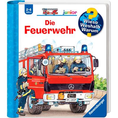 Buch RAVENSBURGER "Wieso? Weshalb? Warum? junior, Band 2: Die Feuerwehr", bunt, B:18,0cm H:19,7cm T:2,0cm, Bücher