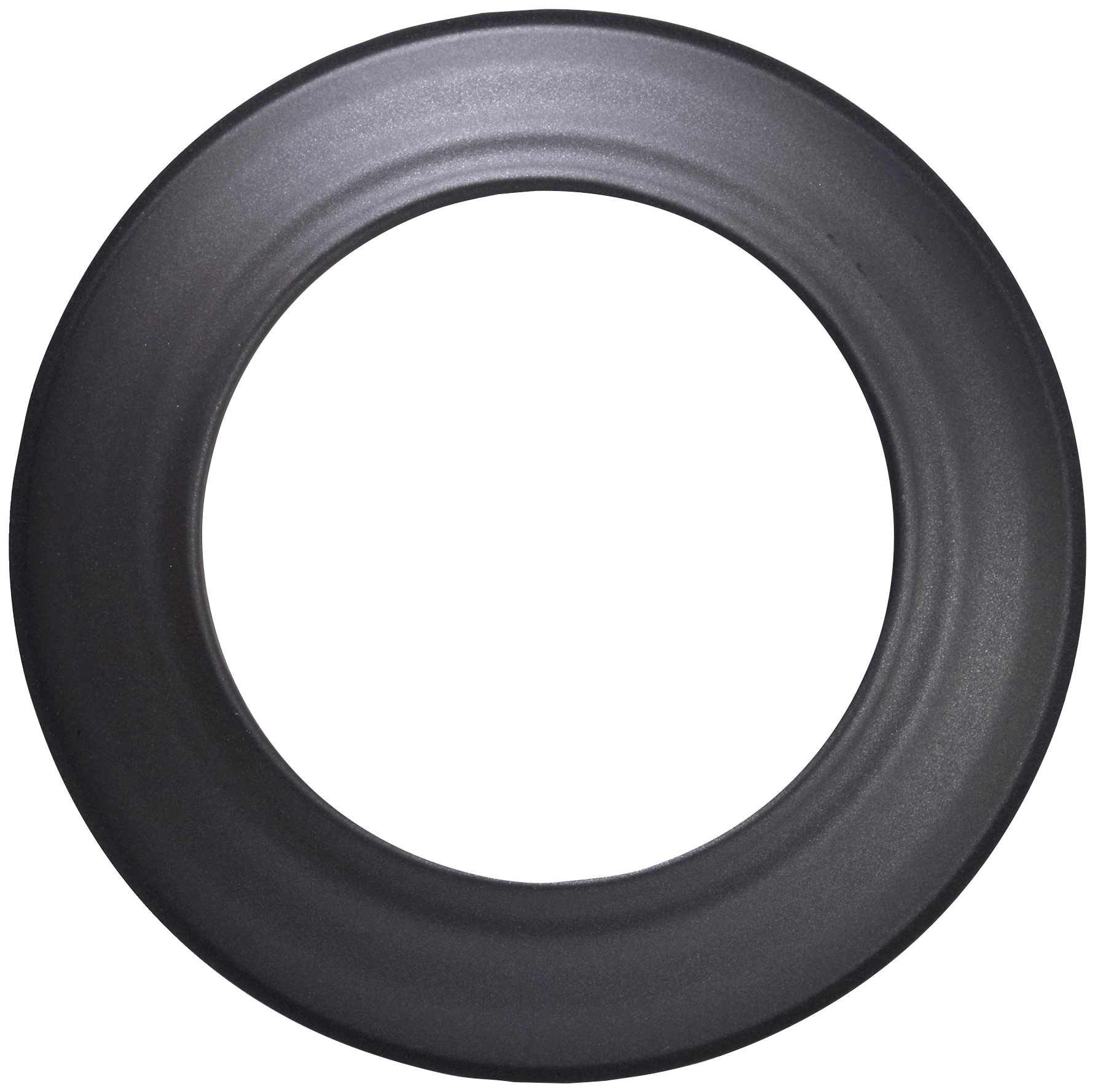 Rosette FIREFIX, grau, Ø Innen 130mm, Stahlblech, Unterlegscheiben, starr, für Rauchrohranschlüsse