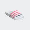 Badesandale ADIDAS SPORTSWEAR "AQUA ADILETTE", Gr. 40,5, weiß (cloud weiß, rose tone, cloud weiß), Synthetik, sportlich, Schuhe