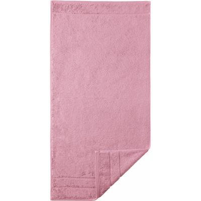 Handtuch EGERIA "Prestige", lila (mauve), B:50cm L:100cm, Walkfrottee, Obermaterial: 100% Baumwolle, Handtücher (Packung), Uni Programm mit Streifenbordüre, SUPIMA Baumwolle Image