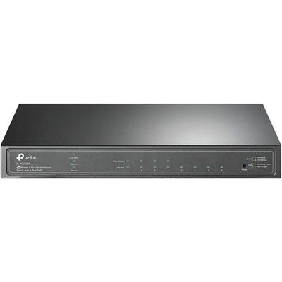 TP-LINK Netzwerk-Switch "TL-SG2008P 8-Port Gigabit Smart Switch (4x PoE+)", schwarz, B:24,6cm H:7,3cm, Netzwerk-Switches Image